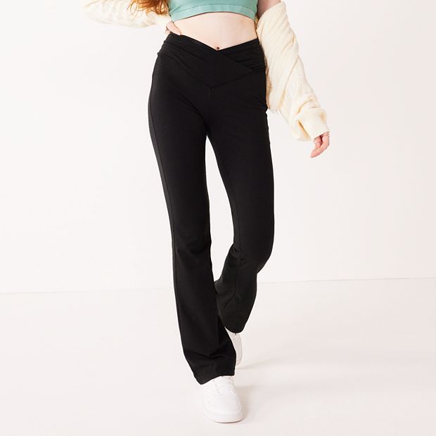  Women's Bootcut Yoga Pants High Waisted Crossover