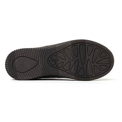 Original Comfort by Dearfoams Women's Livie X Strap Knit Trainer Shoes