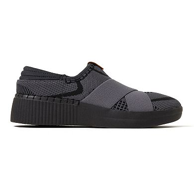 Original Comfort by Dearfoams Women's Livie X Strap Knit Trainer Shoes