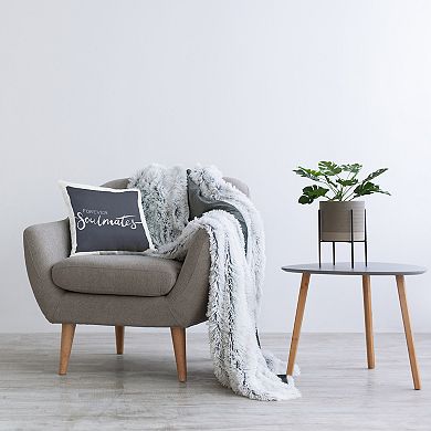 Stupell Home Decor Forever Soulmates Throw Pillow