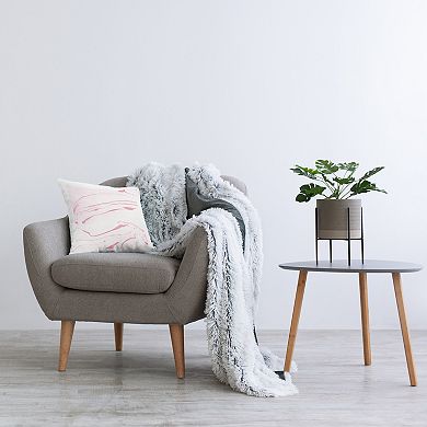 Stupell Home Decor Marble Lines Throw Pillow