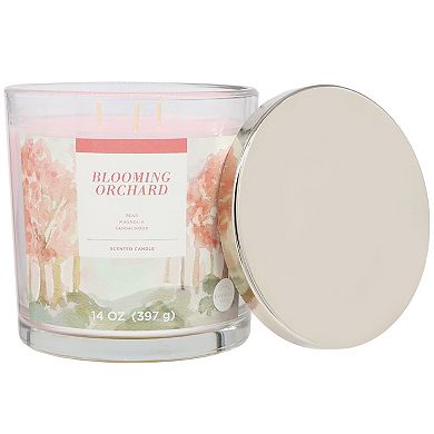 Sonoma Goods For Life® Blooming Orchard 14-oz. Single Pour Scented Candle Jar