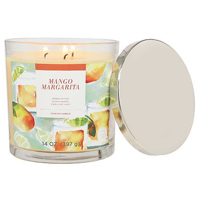 Sonoma Goods For Life® Mango Margarita 14-oz. Single Pour Scented Candle Jar