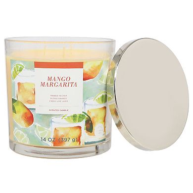 Sonoma Goods For Life® Mango Margarita 14-oz. Single Pour Scented Candle Jar