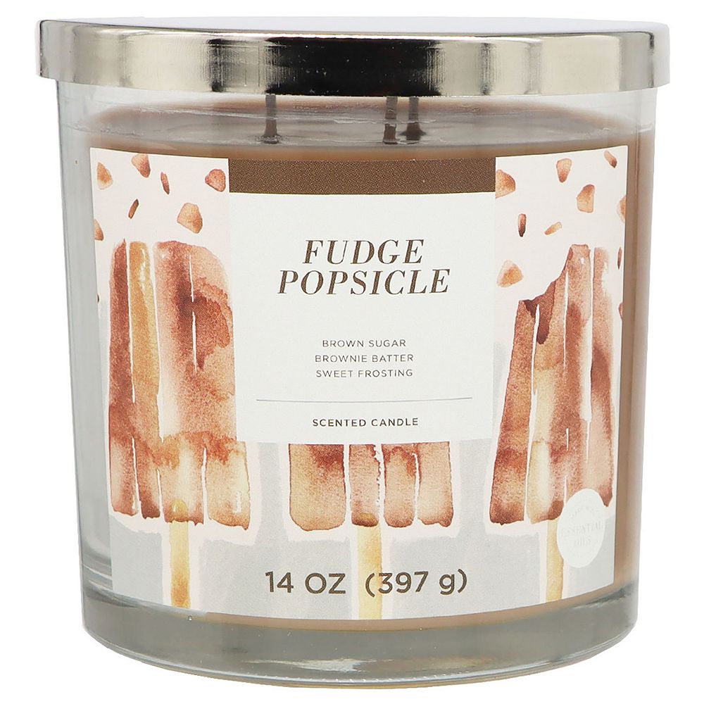 Sonoma Goods For Life® Fudge Popsicle 14-oz. Single Pour Scented Candle Jar