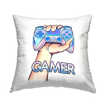 Stupell Home Decor Video Game Controller Throw Pillow