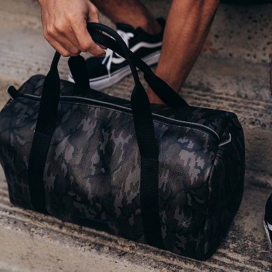 Leather Duffel Bag MJ By Lyndon
