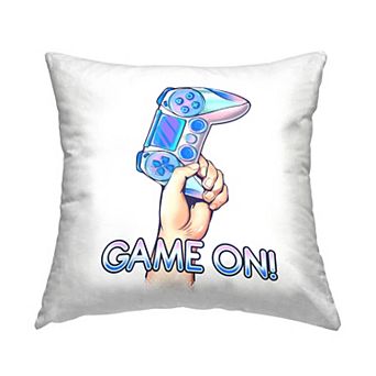 Stupell Home Decor Game On Controller Throw Pillow