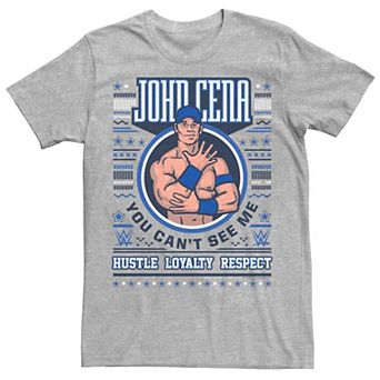 Men's WWE John Cena Christmas Sweater Graphic Tee