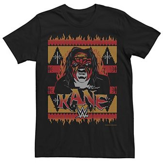 Men's WWE Kane Christmas Sweater Graphic Tee