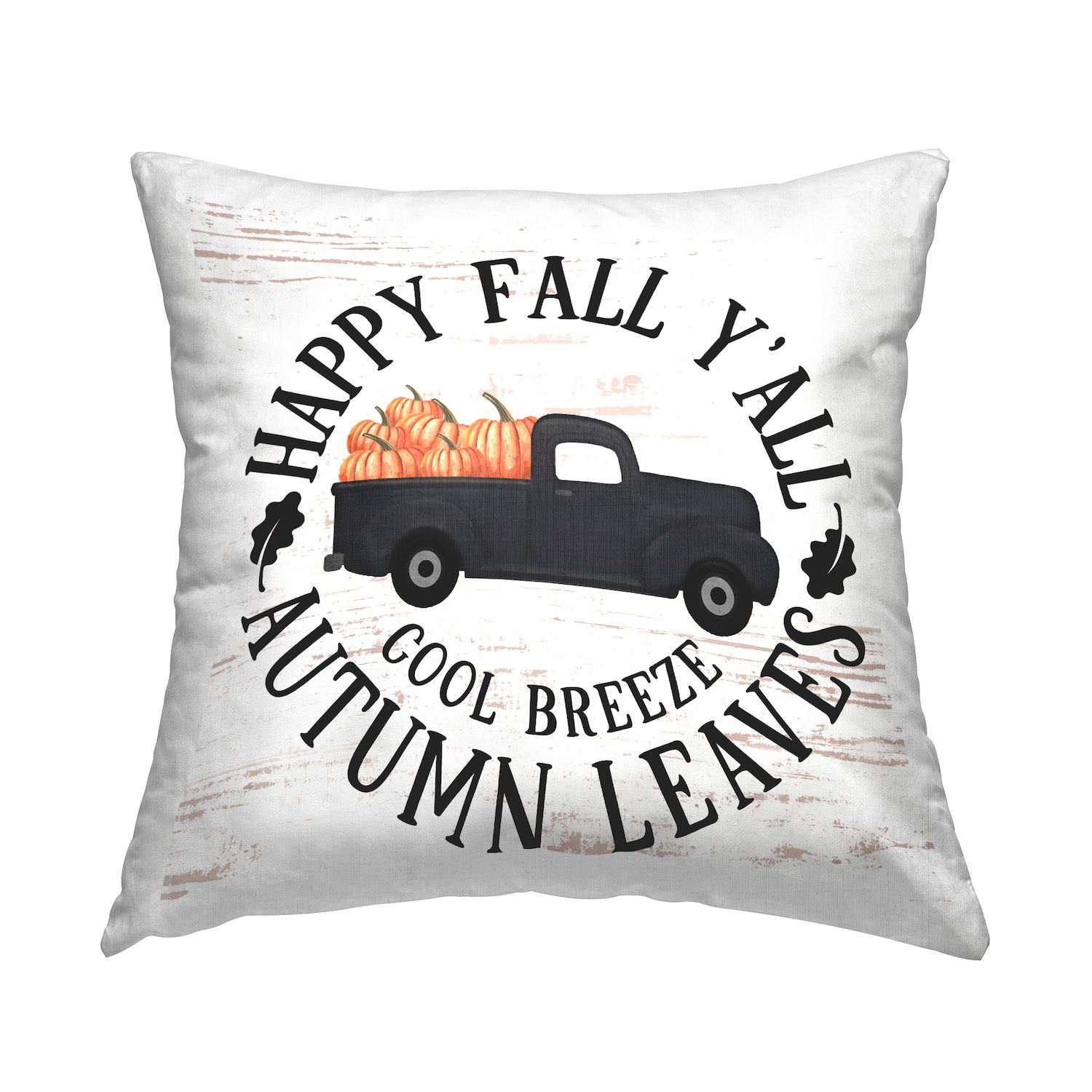 Fall Pillow Covers Happy Fall Pumpkin Truck Floral Pillows - Temu