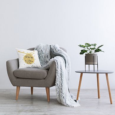 Stupell Home Decor Inspirational Beehive Throw Pillow