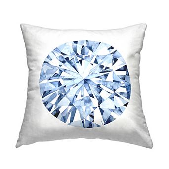 Stupell Home Decor Diamond Gem Throw Pillow