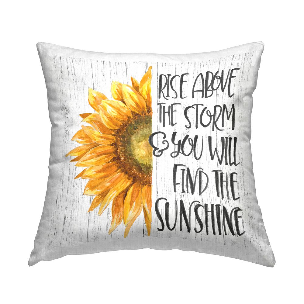 Sunshine & Lake Eufaula Pillow main image 1