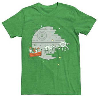 Men's Star Wars Christmas Storm Troopers Sleigh Ride Graphic Tee