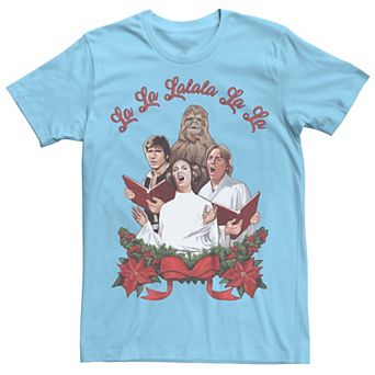 Men's Star Wars Rebels Christmas Carolers Graphic Tee