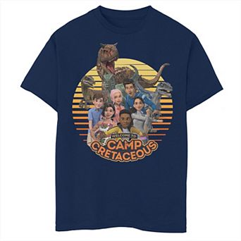 Boys 8-20 Jurassic World Camp Cretaceous Members Graphic Tee