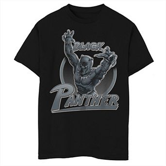 Boys 8-20 Marvel Black Panther Attack Stamp Graphic Tee