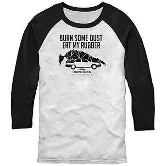 Men's National Lampoon Christmas Vacation Eat My Rubber Graphic Tee