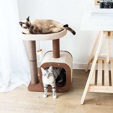 Catry Isla 2-in-1 Cat Tree with Condo