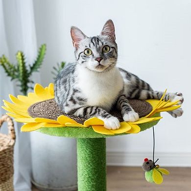 Catry Sunflower Cat Scratching Post