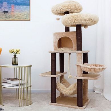 Catry Meerkat 7-Level Cat Tree with Condo
