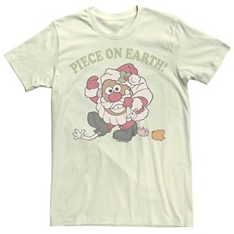 Men's Mr. Potato Head Piece On Earth Graphic Tee
