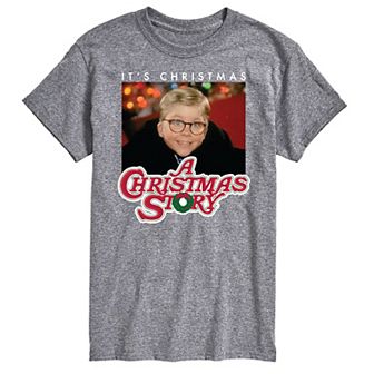 Big & Tall A Christmas Story It's Christmas Ralph Graphic Tee