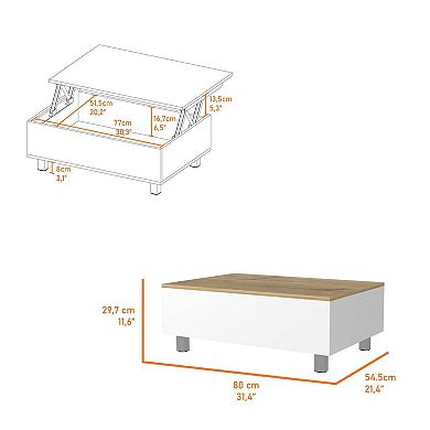 Boston Lift Top Coffee Table