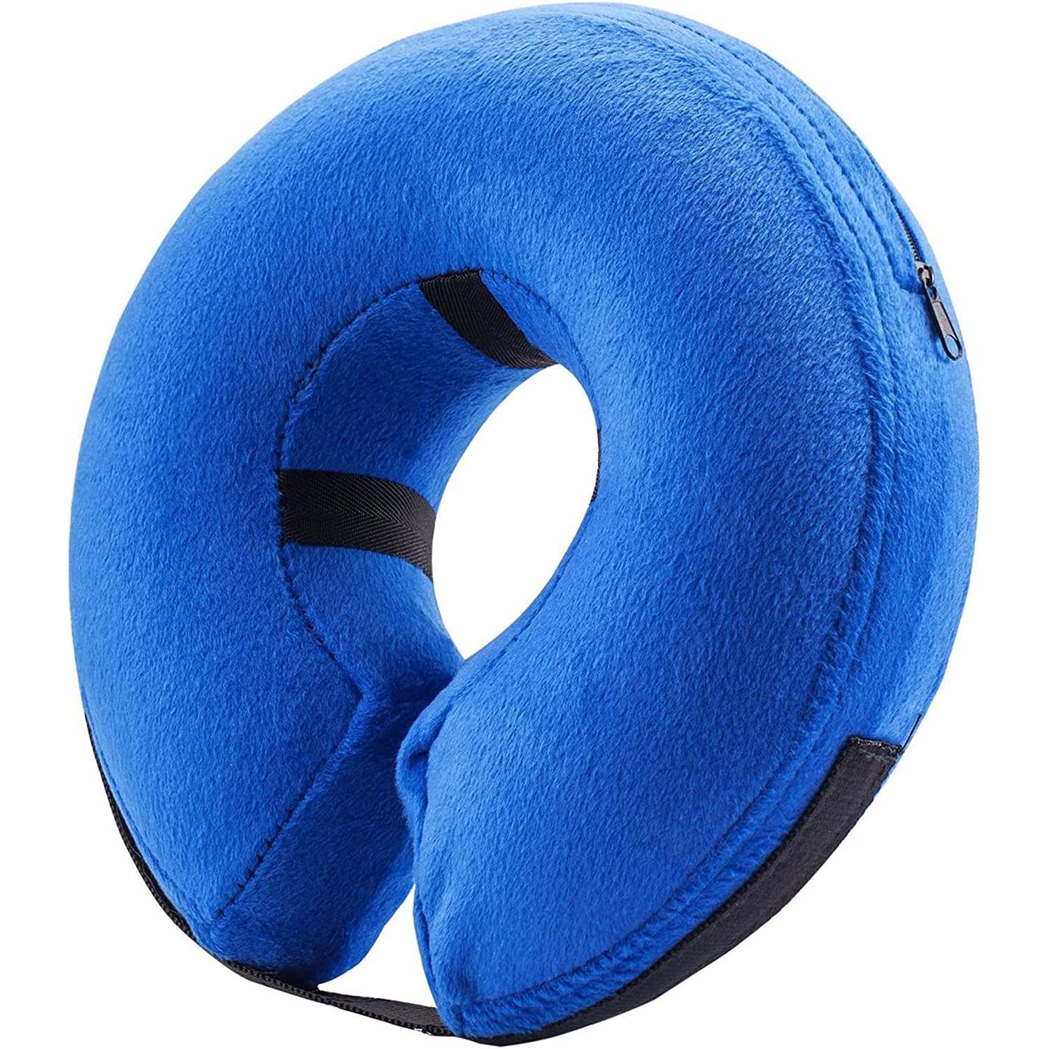 Collerette Protectrice Pour Chat Et Chien - Taille L - Tour De Cou 28-36 Cm - En Velours Doux - Pour Empêcher Léchage De Plaies - 8
