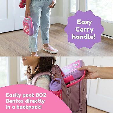 Boz Bento Box For Kids - Kids Bento Lunch Box  Toddler Lunch Box For Daycare  Leak Proof