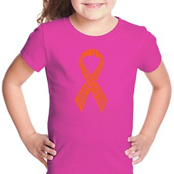 Ms Ribbon - Girl's Word Art T-shirt
