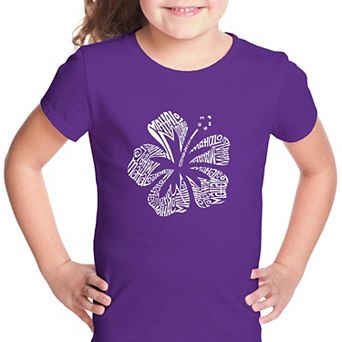 Mahalo - Girl's Word Art T-shirt