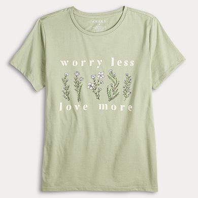Women's Worry Less Love More Graphic Tee