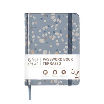 Rileys & Co. Password Book With Alphabetical Tabs, Password Keeper, Password Books For Seniors
