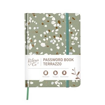 Rileys & Co. Password Book With Alphabetical Tabs, Password Keeper, Password Books For Seniors