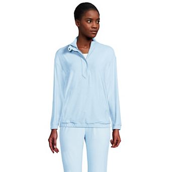 Women's Lands' End Performance UPF 50 Quarter Zip Pullover