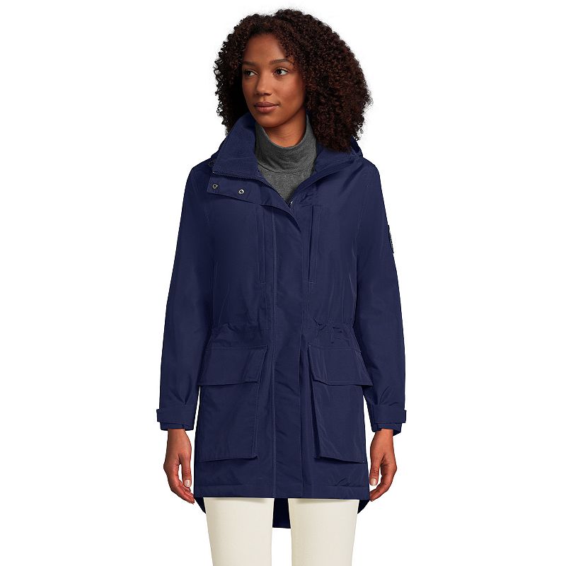 Blue hot sale parka womens