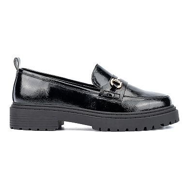 Fashion to Figure Indigo Women's Wide Width Loafers