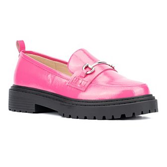 Fashion to Figure Indigo Women's Wide Width Loafers
