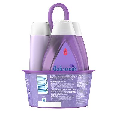 Johnson's Sleepy Time Relaxing Baby Bedtime 4-Piece Gift Set