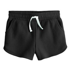  Under Armour Girls' Fly by Shorts, (001) Black/White/Reflective,  X-Small: Clothing, Shoes & Jewelry