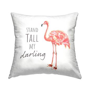 Stupell Home Decor Stand Tall My Darling Decorative Throw Pillow