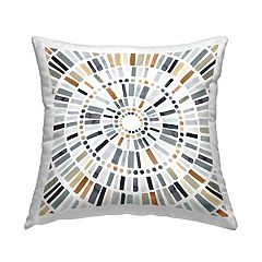 20x20 Oversize Abstract Square Throw Pillow Cover Ivory - Rizzy Home