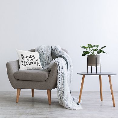 Stupell Home Decor Family Is Blessing Decorative Throw Pillow