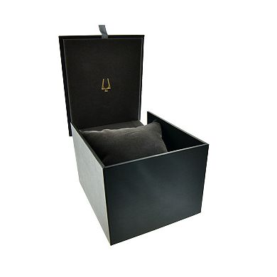 Bulova Men's Sport Black Ion-Plated Stainless Steel Chronograph Watch - 98A217