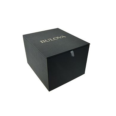 Bulova Men's Sport Black Ion-Plated Stainless Steel Chronograph Watch - 98A217