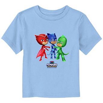 Toddler Boy PJ Masks Power Heroes Trio Graphic Tee