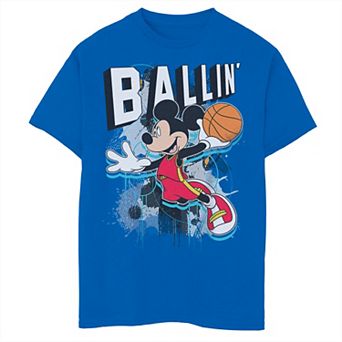 Disney's Mickey Mouse Ballin' Basketball Toddler Boy Graphic Tee