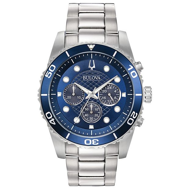 Bulova Men s Sport Stainless Steel Chronograph Watch